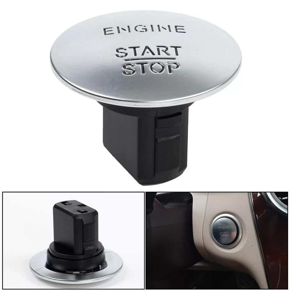 For Mercedes Benz Push To Start Button Engine Start Stop Push Button Accessories