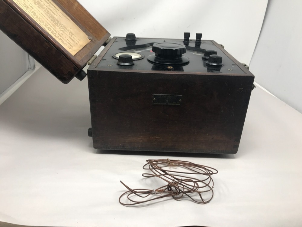 Antique Pyrometer LEWIS ENGINEERING CO. Model 14PO w/instructions, box ~ WORKS!