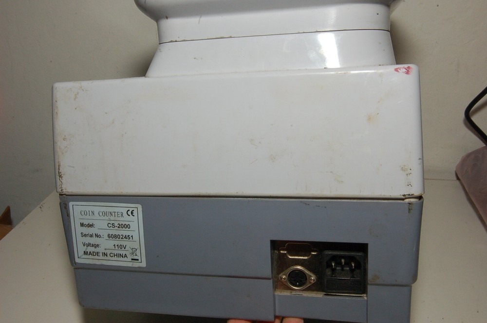 Coin Counter CS-2000 w/ Accessories