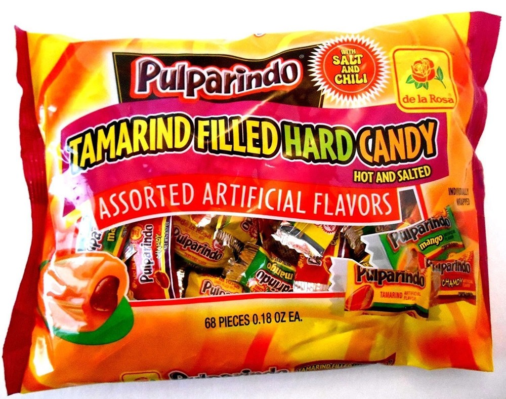 Authentic Mexican Tamarind Hard Candy - 68 Pieces for Snacking Delight