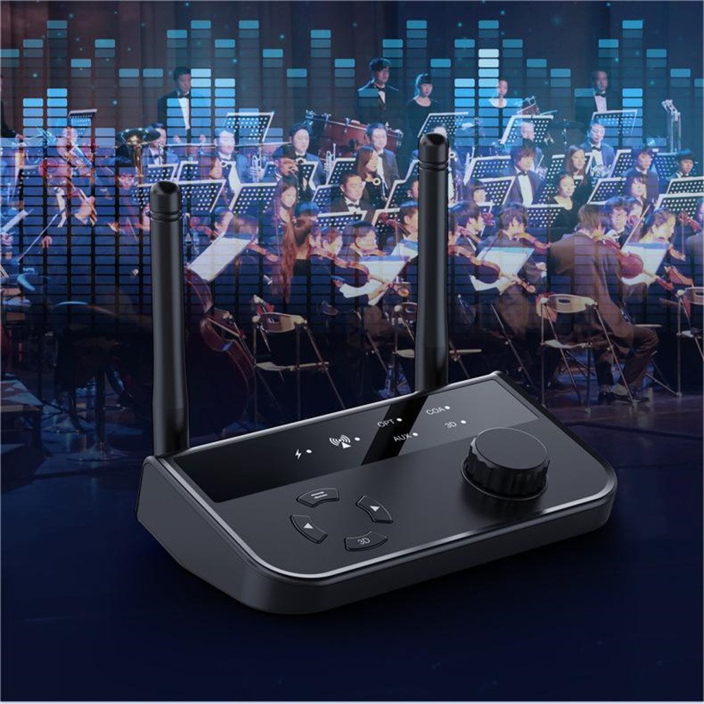 Bluetooth 5.3 Audio Music Receiver Wireless 3.5mm AUX Home Car Adapter