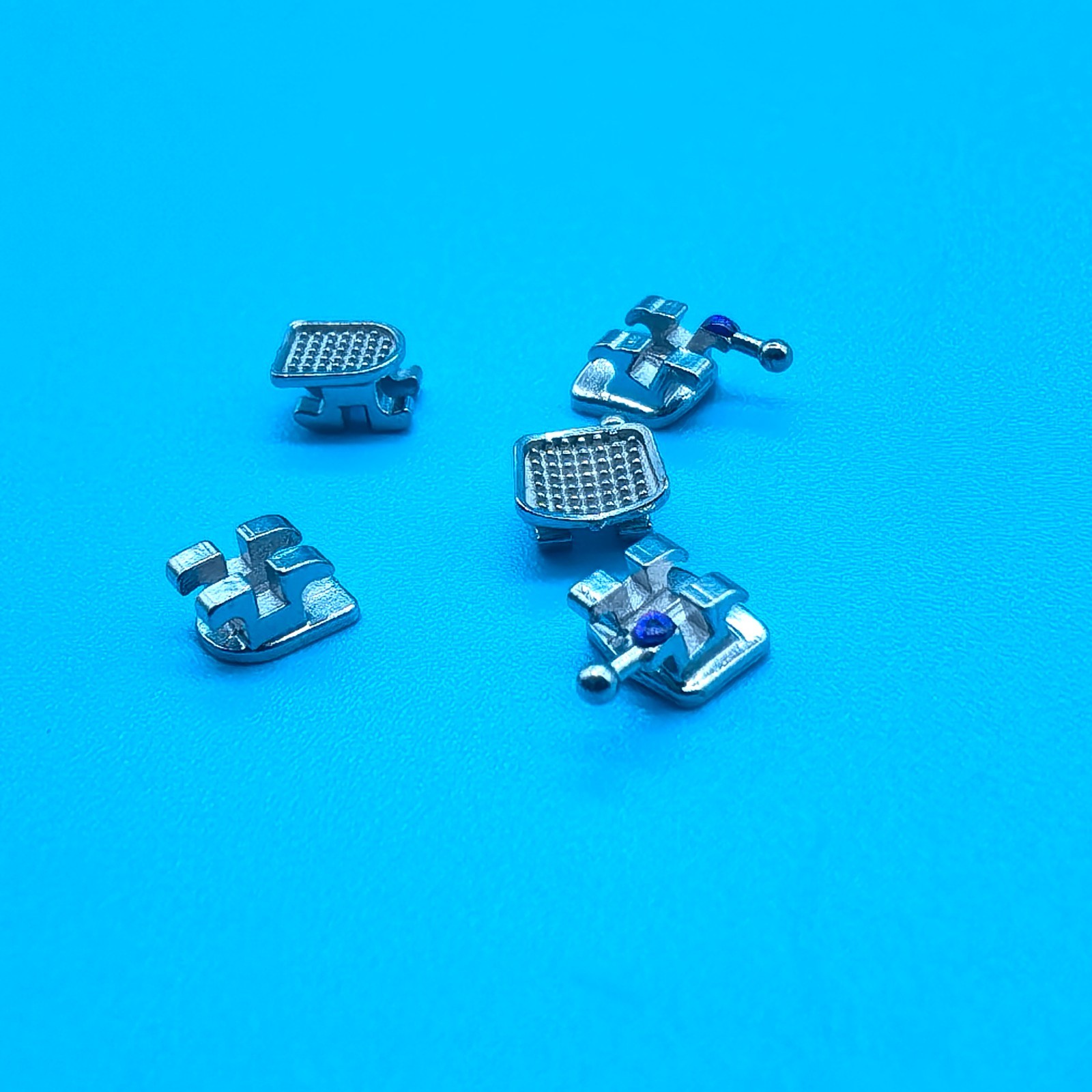 Dental Orthodontic Metal Brackets Braces Mini Roth Slot.022" Hooks 3-4-5 MIM