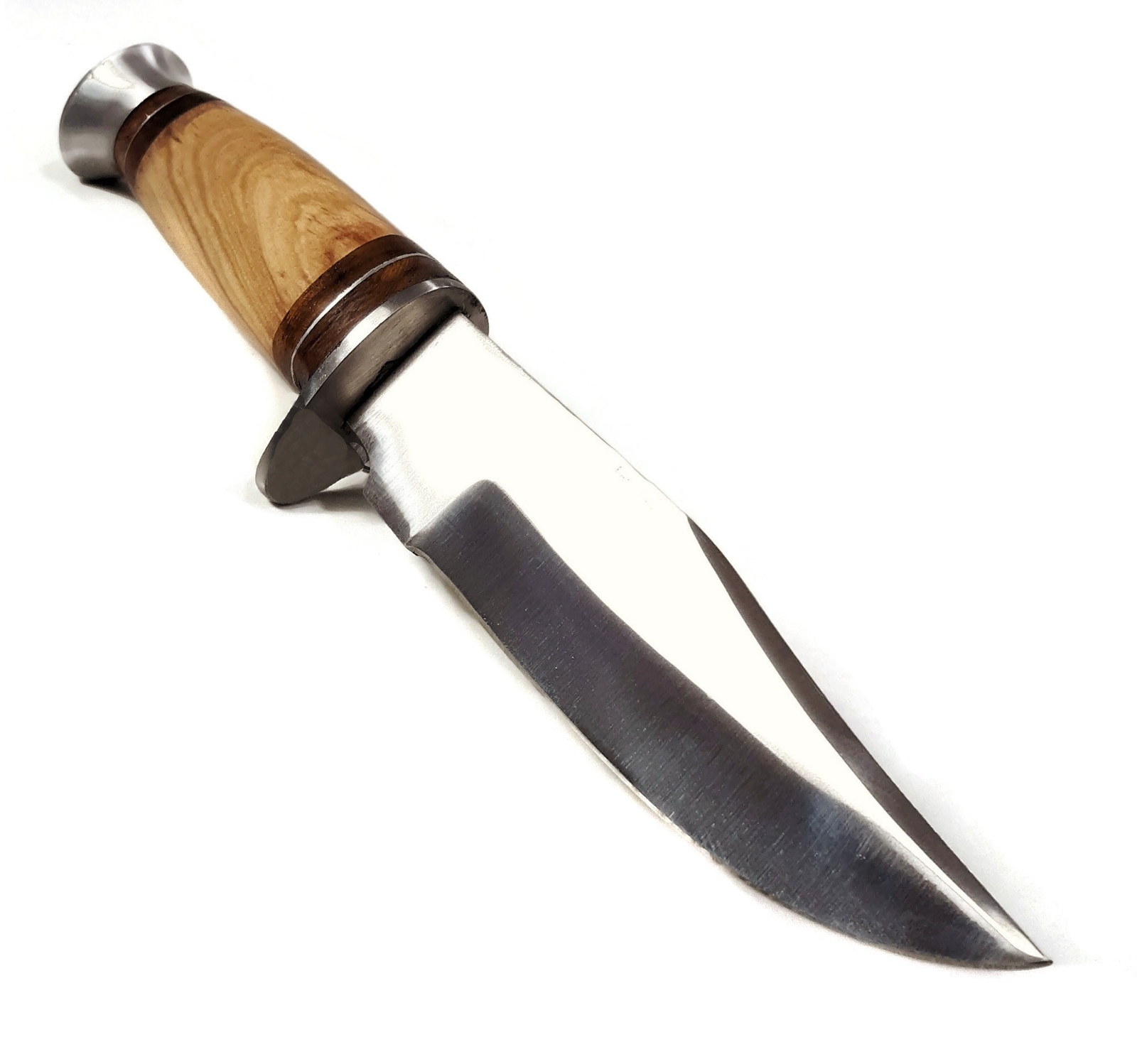 10" Olivewood Handle EDC Hunting & Camping Knife with Sheath