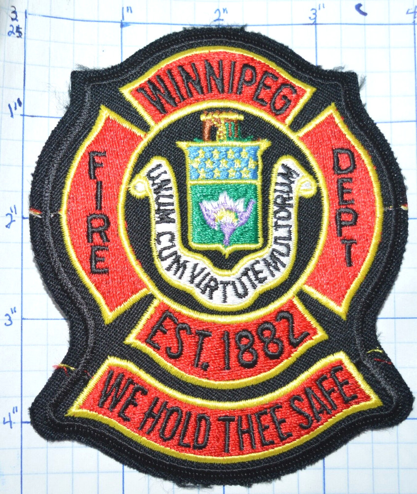 CANADA, WINNIPEG FIRE DEPT PATCH