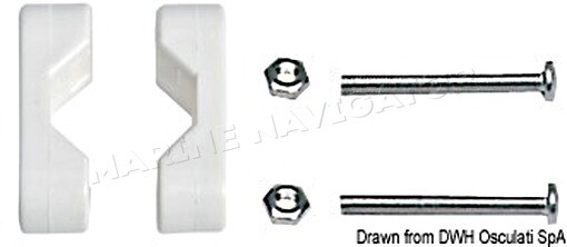 OSCULATI Nylon Clamp 22/25mm