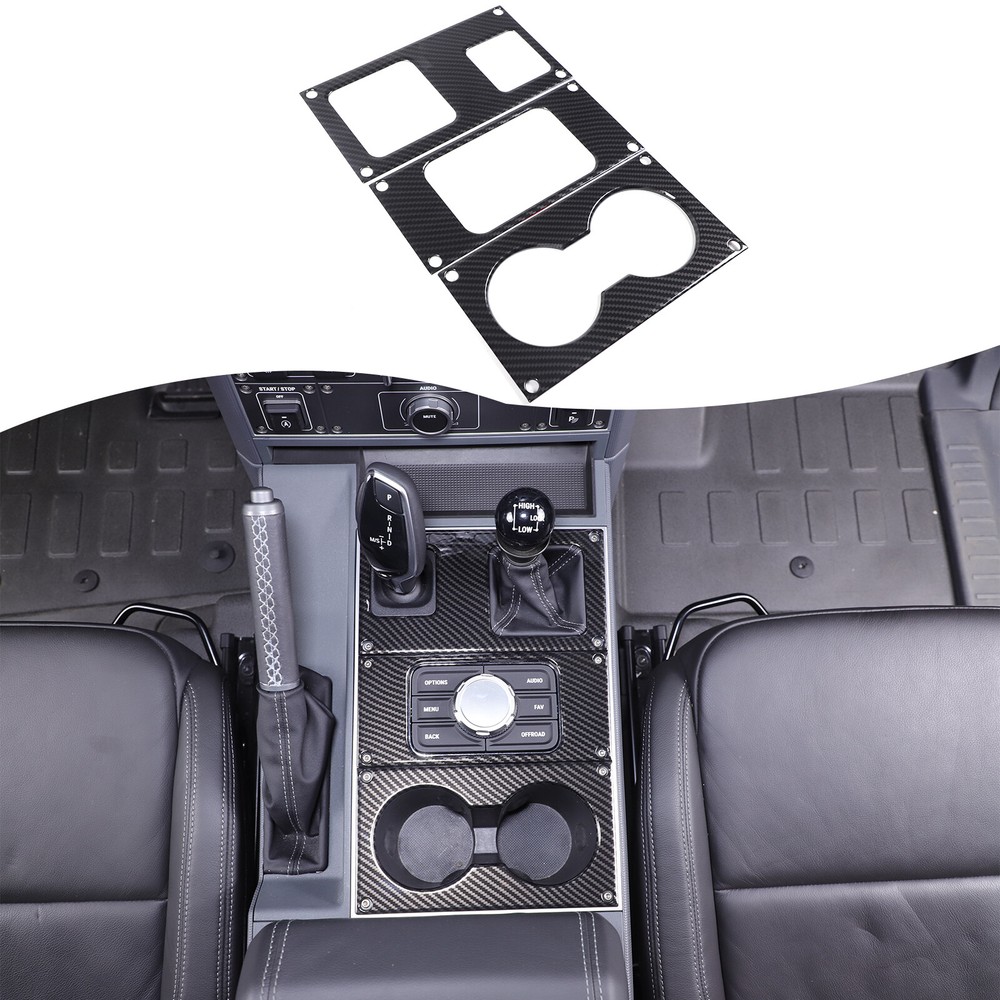ABS Carbon Fiber Central Control Panel Cover For Ineos Grenadier 20+
