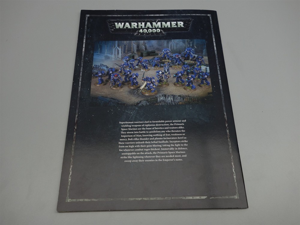 Warhammer 40k Codex Army Book - Primaris Space Marines (oop)