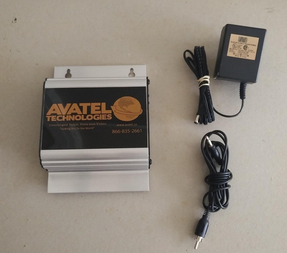 refurbished USB1200 with power supply and rca cable