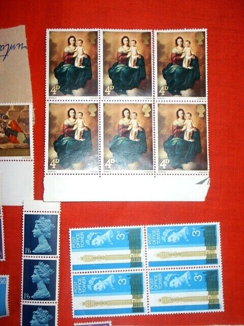COLLECTION BRITISH POSTAGE STAMPS