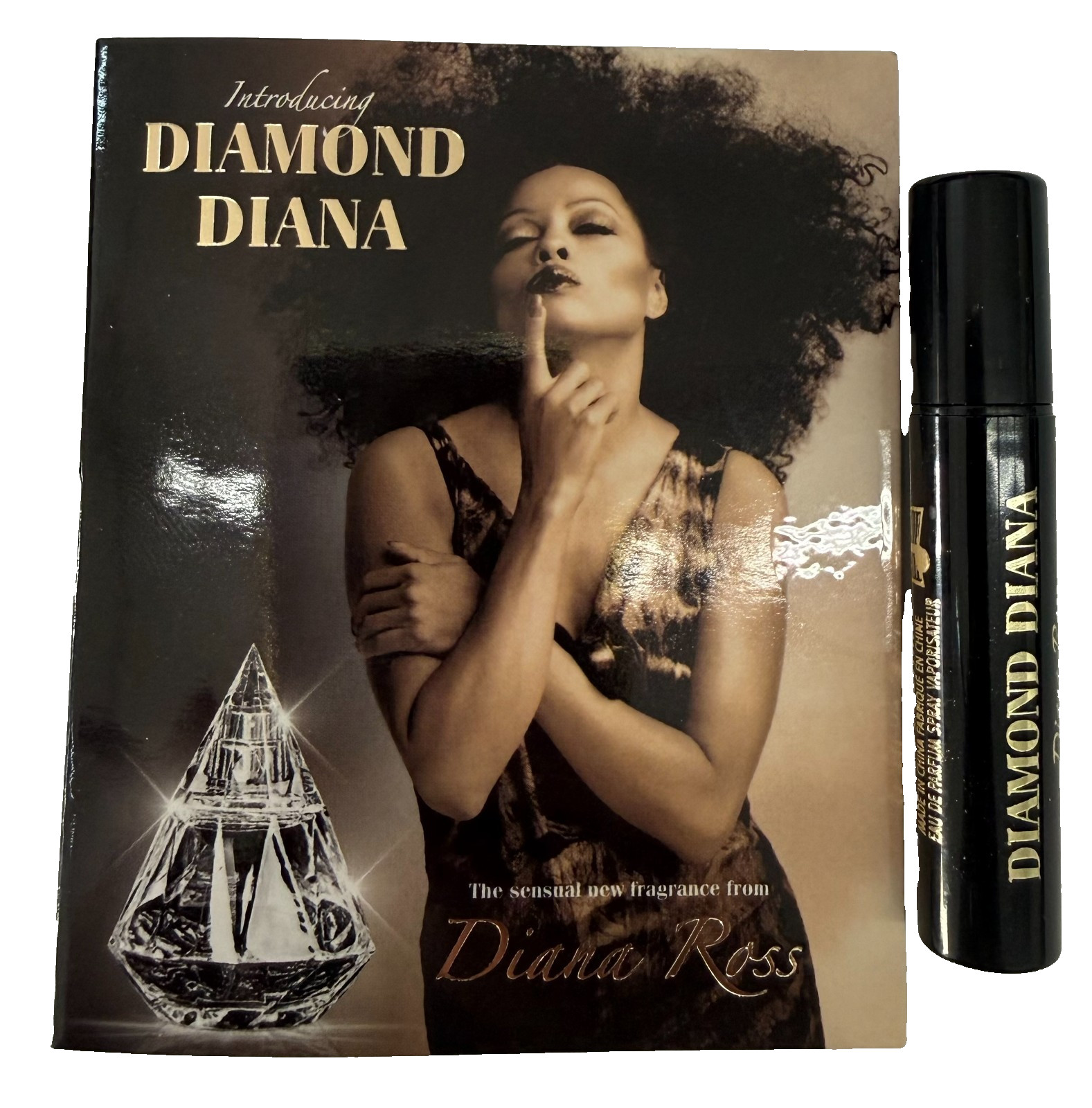 Diamond Diana Perfume by Diana Ross 0.1 FLOz 3ML VIAL 3PACK