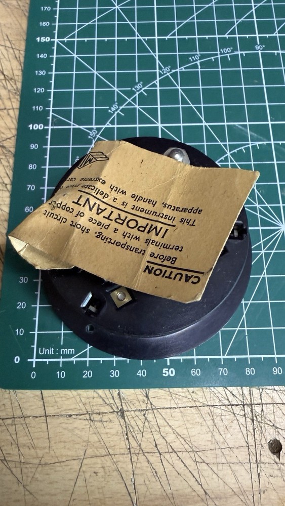VINTAGE MICRO AMMETER - BRITISH - NOS