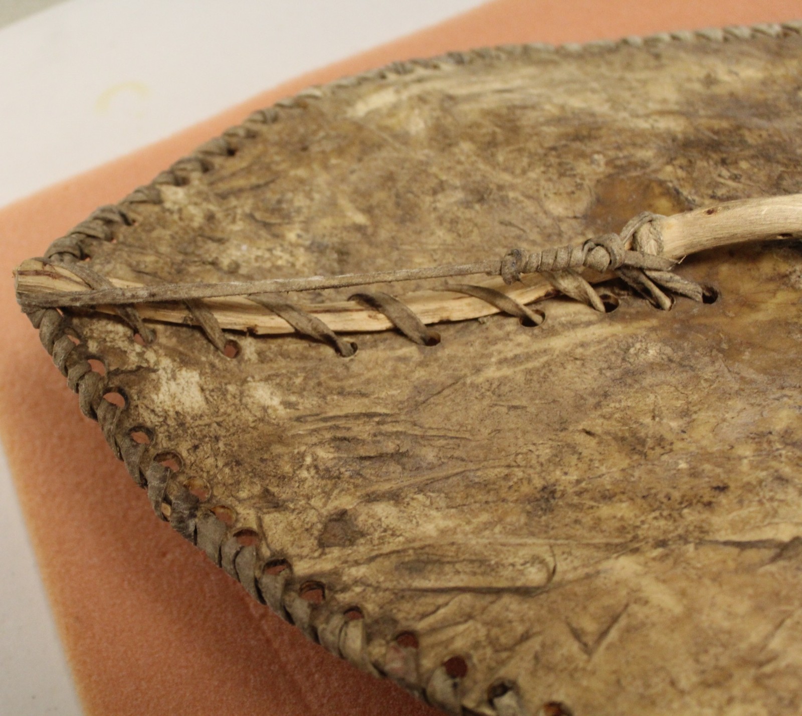 African Maasai Shield_Hand Painted on Hide