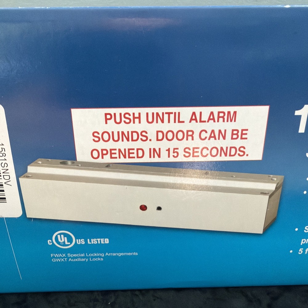 SDC Mini Exit Check #1581SNDV Model: 1581SGL