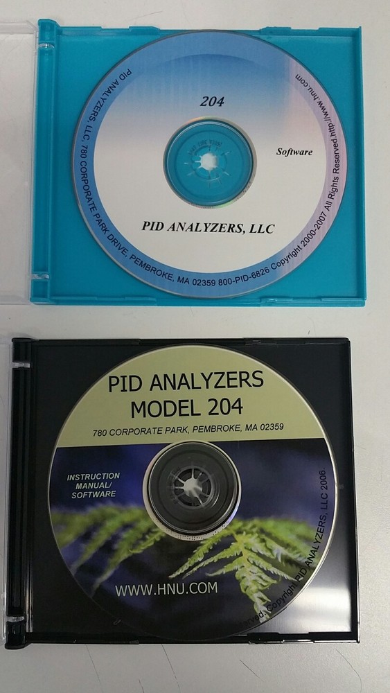 HNU PID Analyzers 204 & Software
