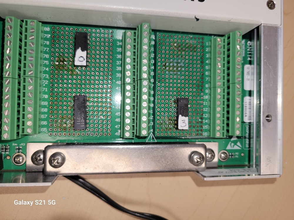 National Instruments NI DAQPad-6016+ ADAPTER-USB CABLE + RED/ BLACK CABLES