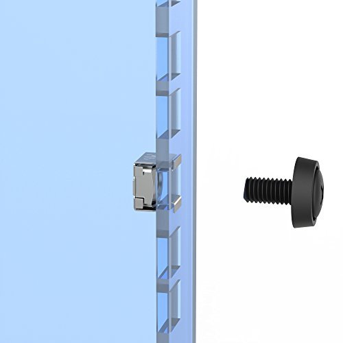 100 pack- M6 Cage nuts & Screws for server rack shelf cabinet, High Quality