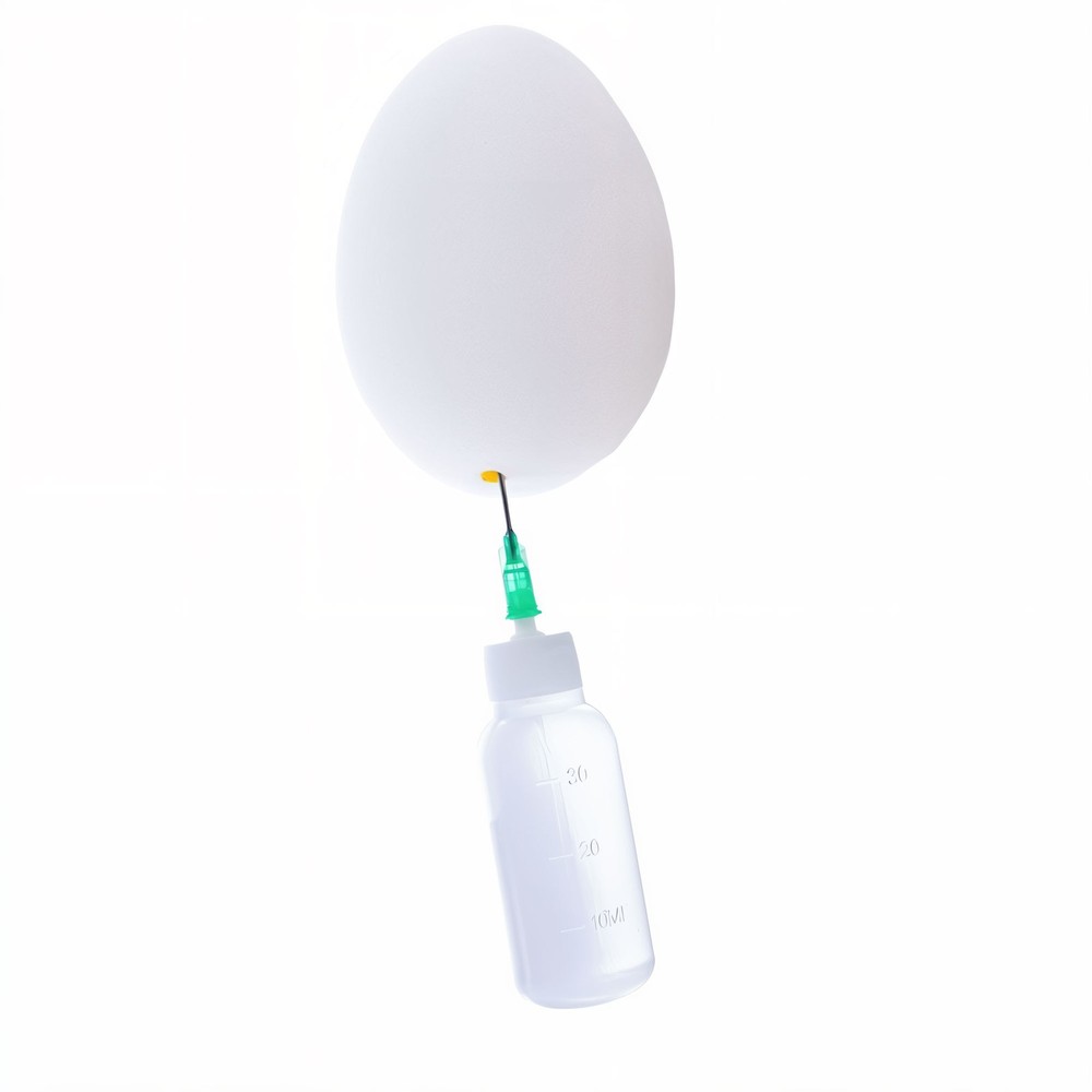 Squeeze Bottle Egg Blower Set with Drill for Pysanky Easter Egg Decorating