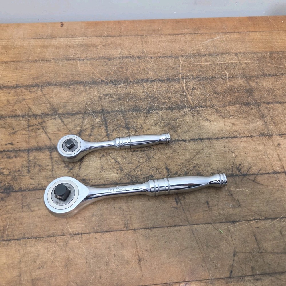 T&E Tools ~ 3/8" & 1/4" Drive SRC150 & SRCO100 Push Through Gearless Ratchet