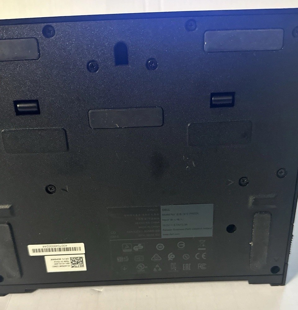 Dell E-Port USB 3.0 Docking Station Replicator PR03X