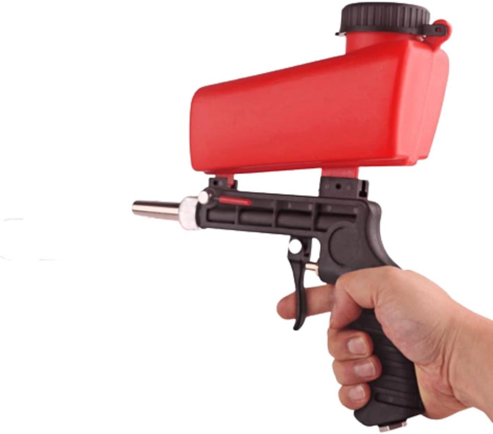 High Performance Red Pump Sprayer Sand Blaster For Paint Rust Corrosion Removal