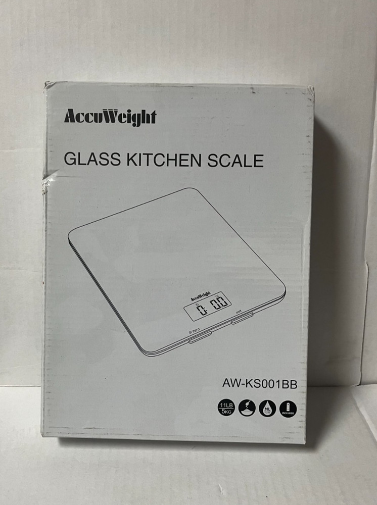 Accuweight Electronic Digital LCD Kitchen Scale