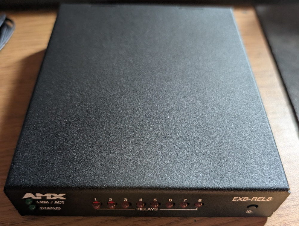 AMX FG2100-20 EXB-REL8 ICSLan Relay Interface 8 Channels