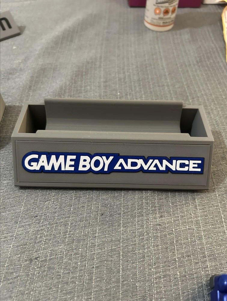 Game Boy Advance Handheld Console Display Stand - 3D Printed