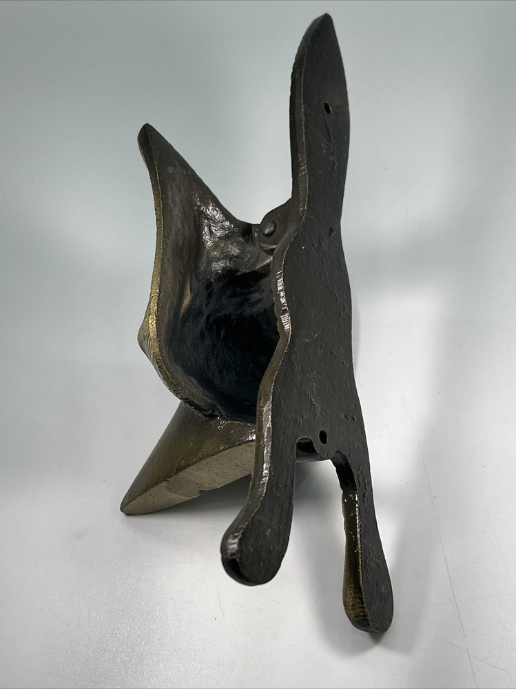 DOOR KNOCKER SOLID BRASS LARGE FOX HEAD DOOR KNOCKER Hardware. #C1