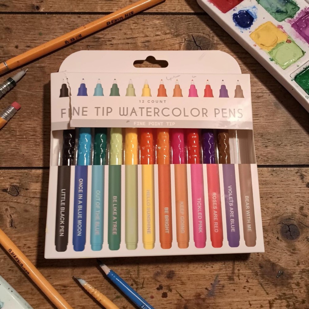 Fine Tip Watercolor Pens **READ DESCRIPTION**