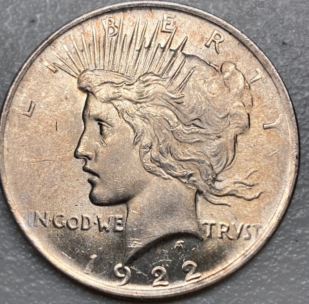 1922 Peace Silver $1 #127