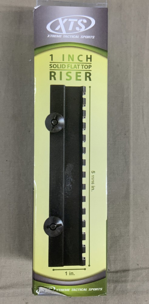 New XTS 1 Inch Solid Flat Top Riser XTS MT012 Free Shipping