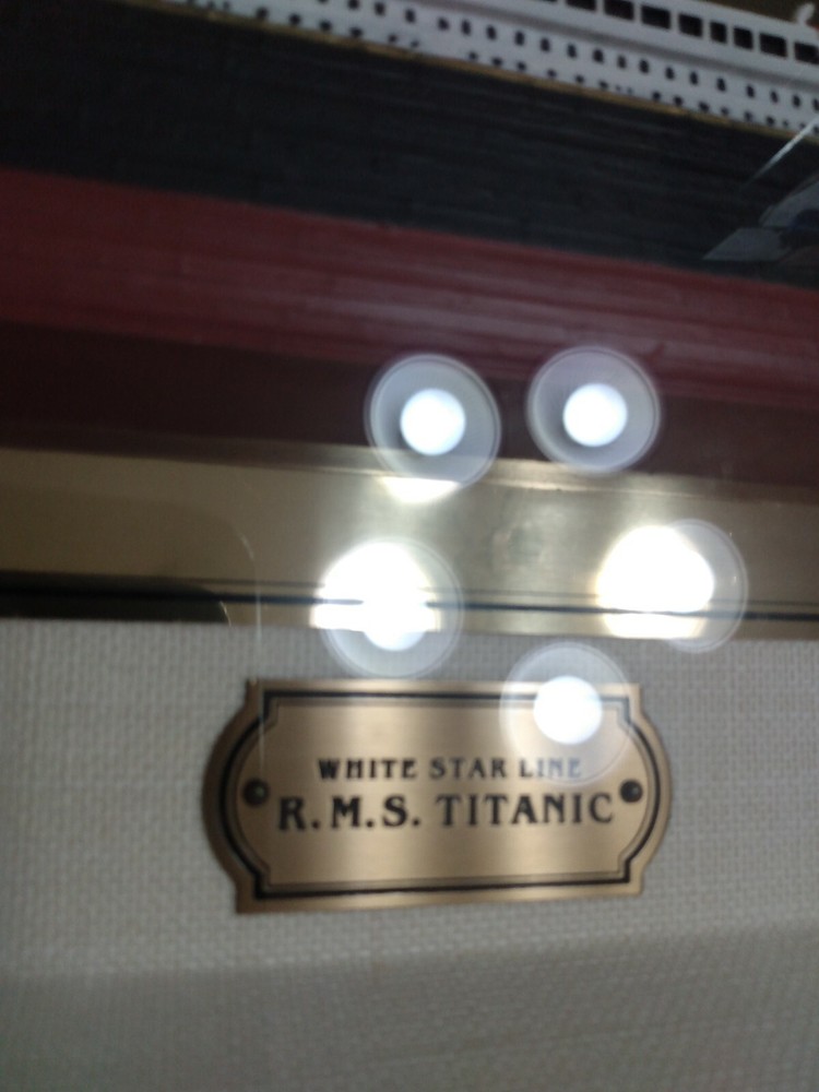 The R.M.S. Titanic Half-Hull Ship model