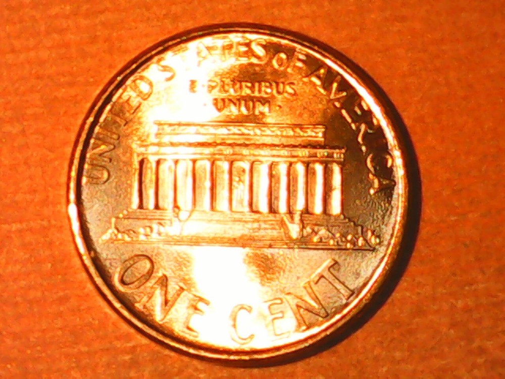 1995 Penny Struck Through Reverse