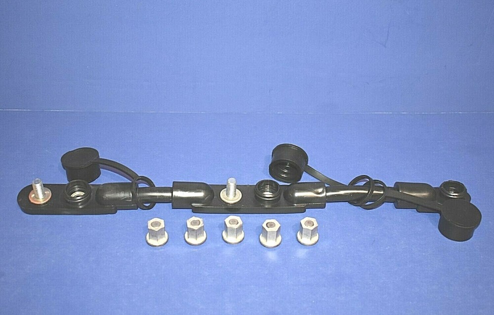 Negative Overmolded 3 Battery Cable Harness & Nuts Freightliner Sterling +++++++