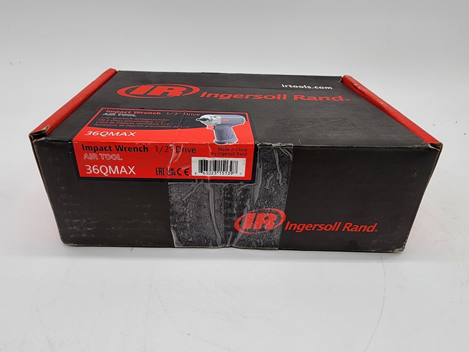 Ingersoll Rand 36QMAX 1/2" Stubby Air Impact Wrench Quiet 640 ft-lb Pneumatic