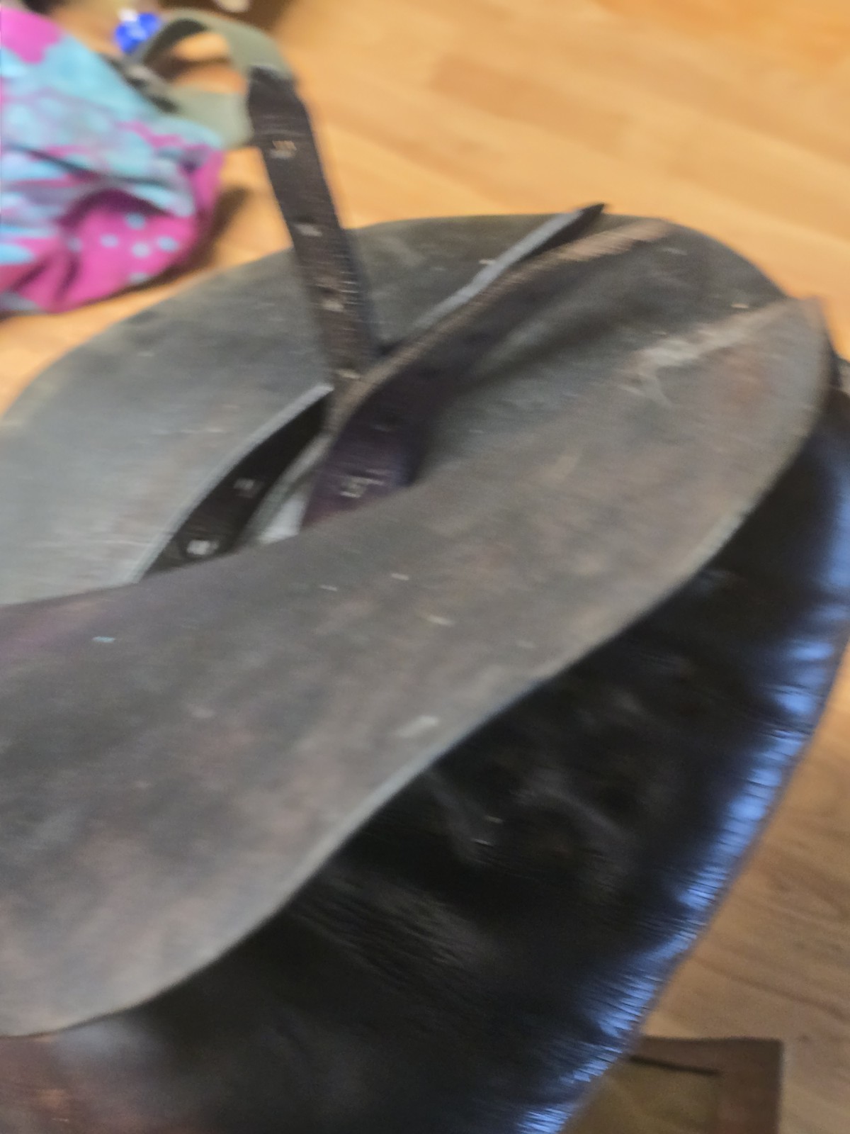 US Cavalry Training Saddle With Straps