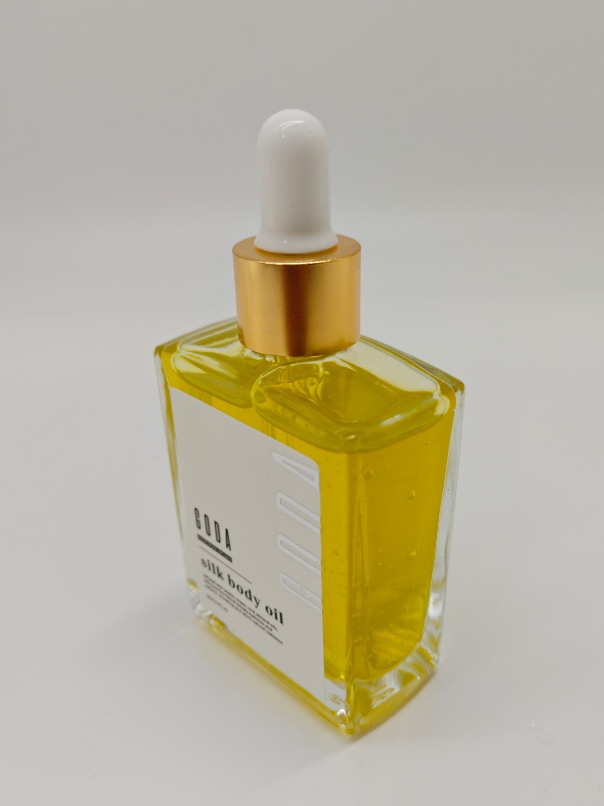 GODA Silk Body Oil, Silk Body Oil, Goda Perfume Oil,Bath& Shower Oil Smooth Skin