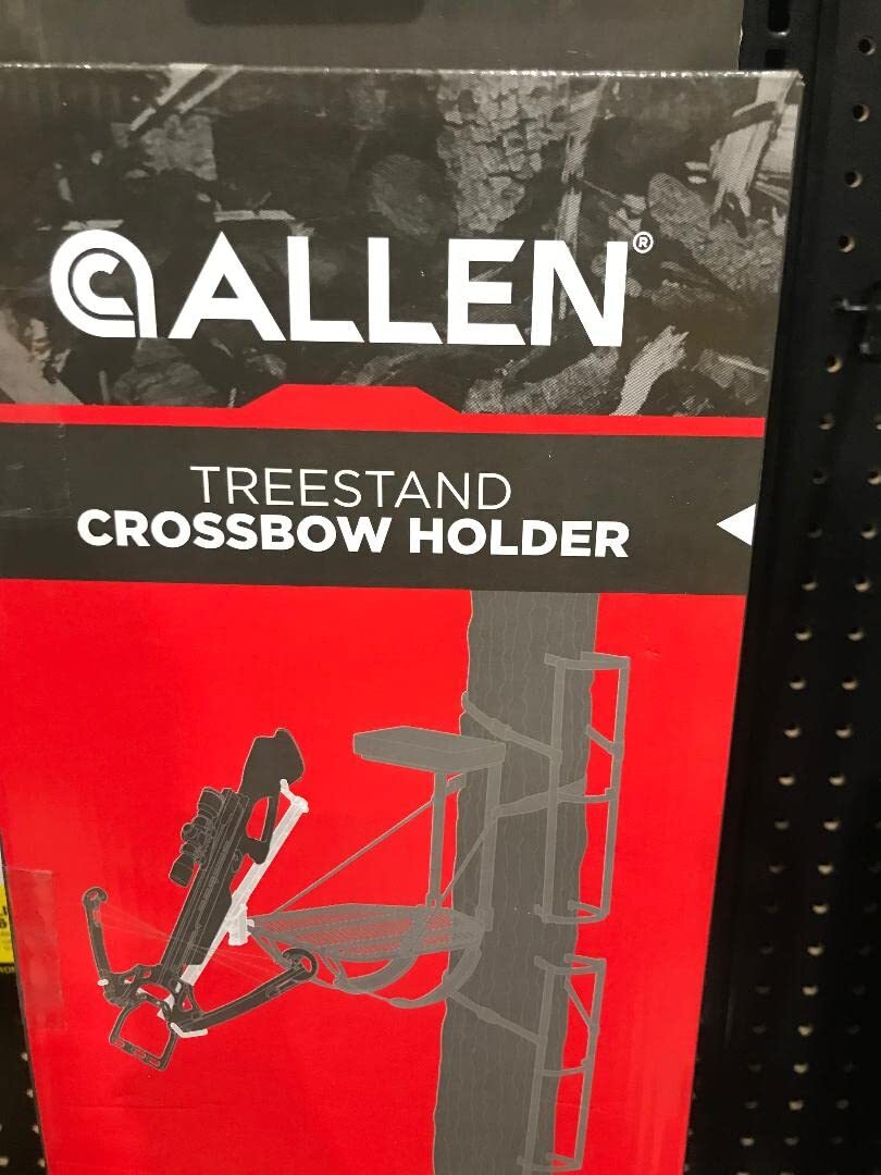 Allen Adjustable Crossbow Holder, Hunting Treestand Mount Bracket - 52981A