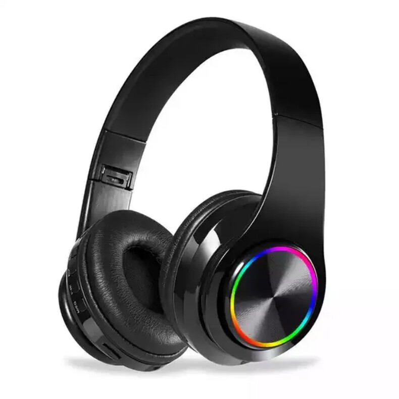 Wireless Foldable Bluetooth Headset Noise Cancellation TF Memory Card for iPhone