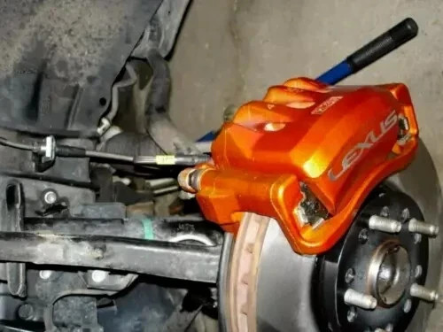 Orange Anodized Coating Brake Engine Custom Caliper Paint High Temp Coat Spray