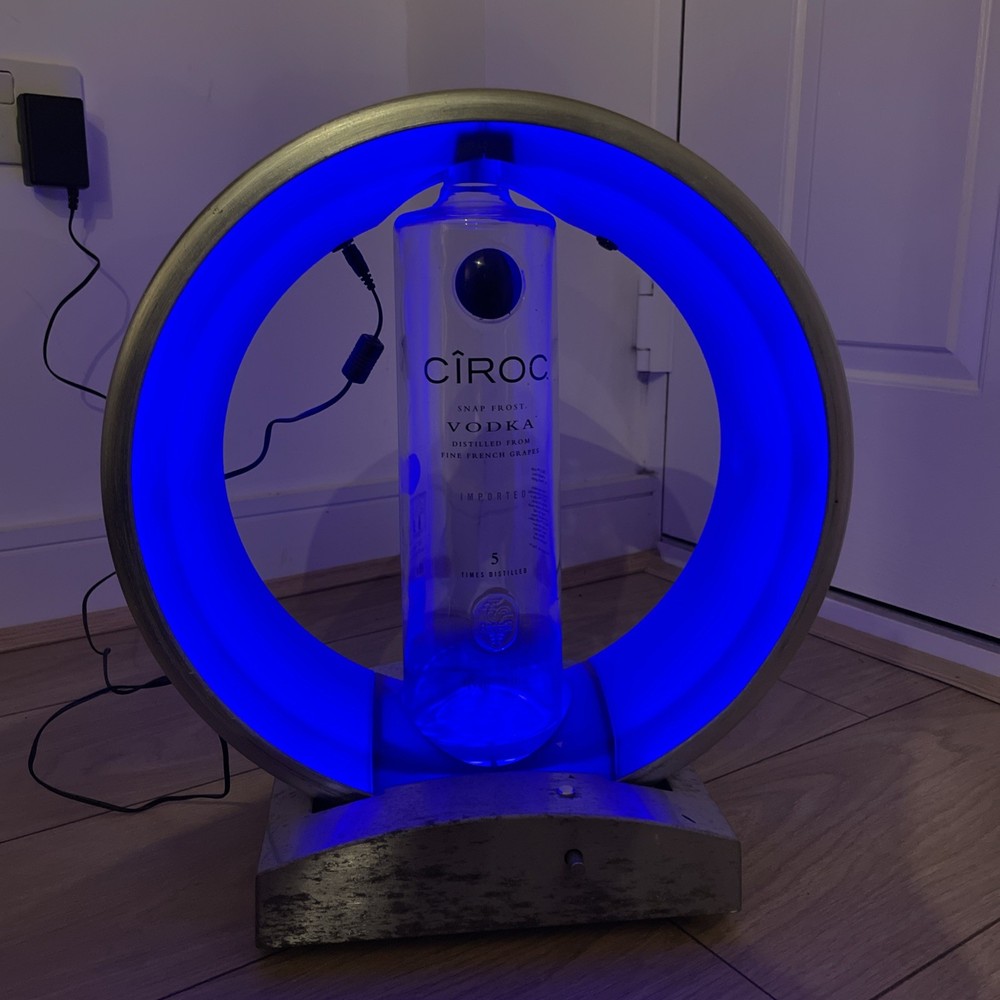 Ciroc Bottle Halo Cradle LED Display