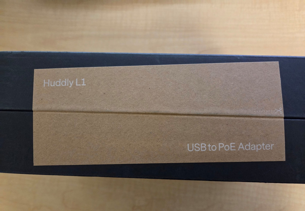 Huddly L1 Kit with USB Adapter, Wall & Shelf Mount