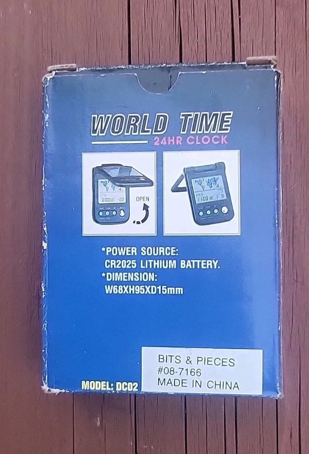 World Time 24 Hour Clock