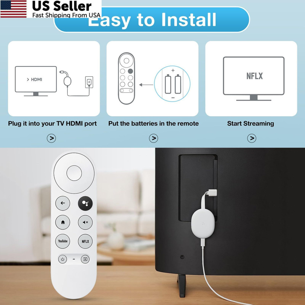 Replacement for Google-Chromecast-Remote, google, Google Chromecast