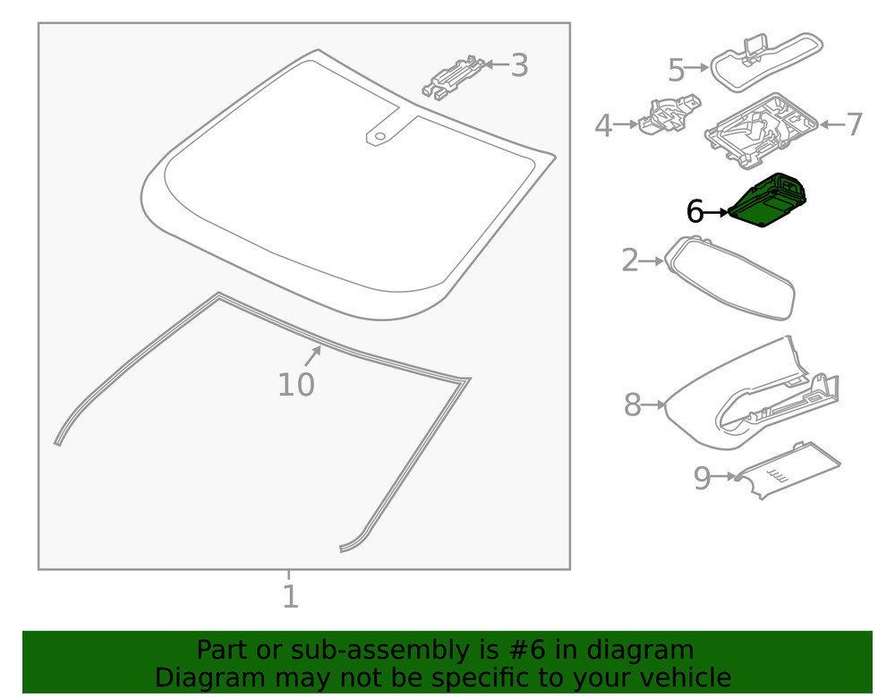 Genuine GM Front Camera 85636125