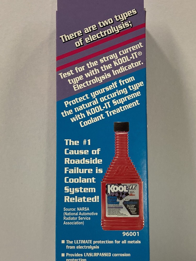 LUBEGARD KOOL-IT 96000 ELECTROLYSIS INDICATOR