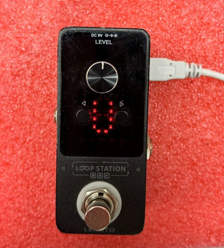 Lekato LP-20 Loop Station Guitar Effects Pedal