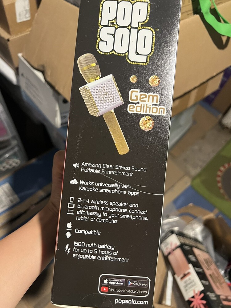 POPSOLO Professional Bluetooth Karaoke&SpeaKer GEM EDITION