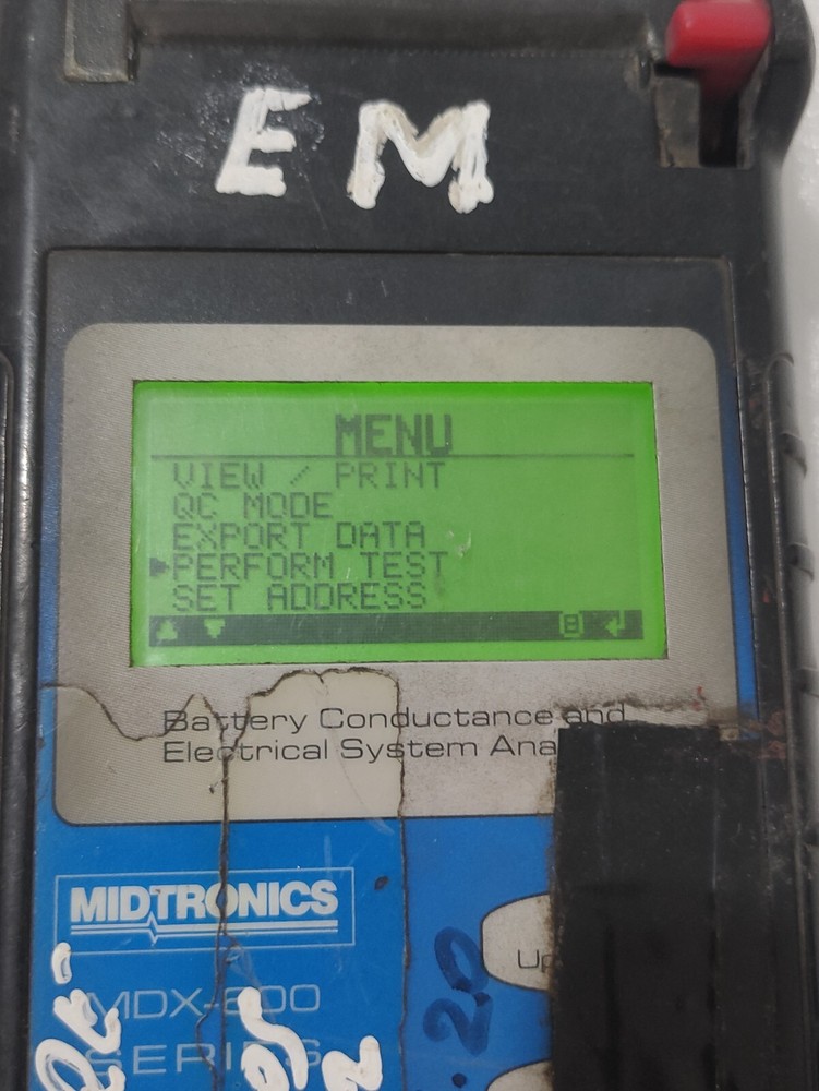Midtronics MDX-650P SOH 6 & 12V Digital Battery/Electrical System Analyzer
