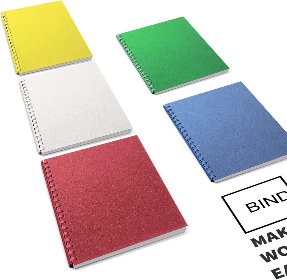 Plastic Binding Comb Spines Sheet Capacity Ring for Letter Size